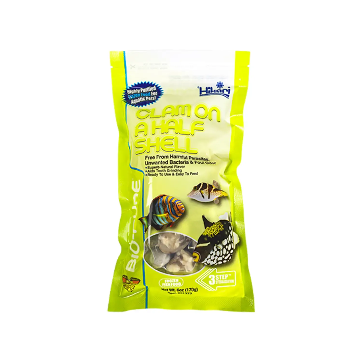 Hikari - Clam On A Half Shell Flatpack 6 Oz.