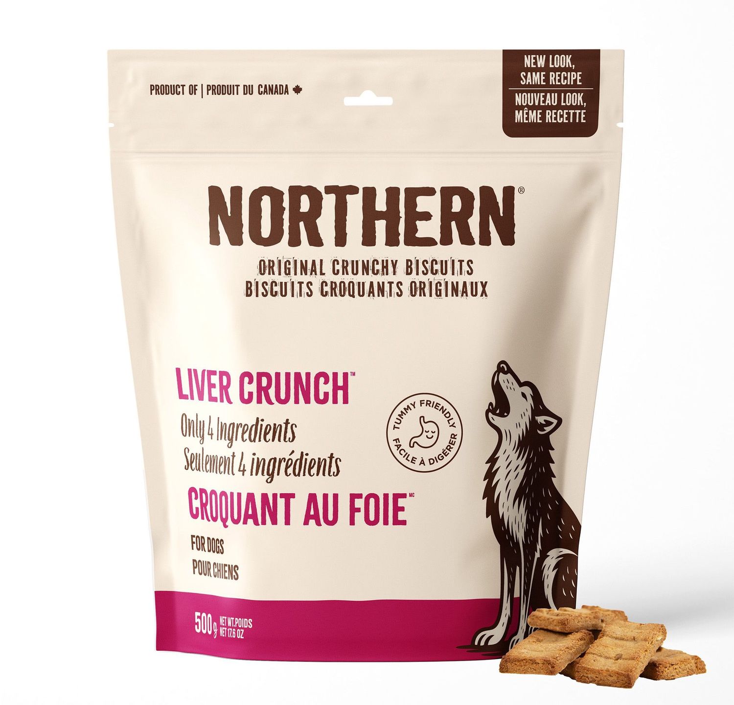 Northern Pet Liver Crunch Dog 500g