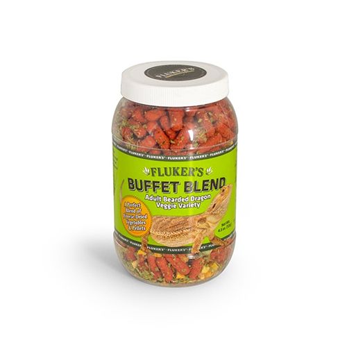 Fluker's® Buffet Blend Bearded Dragon Adult Veggie 4.5 oz