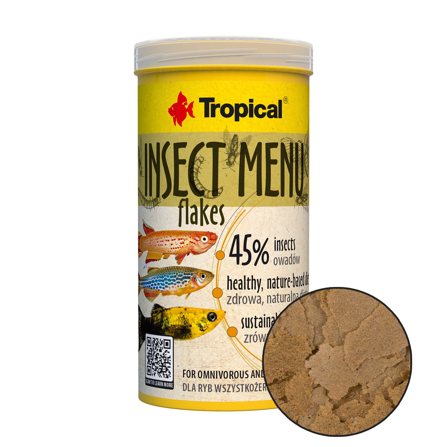 Tropical - Insect Menu Flakes - 50G