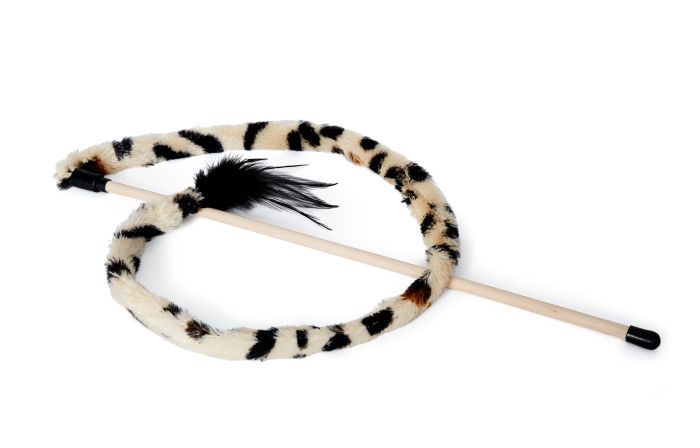 Bud'Z Swing Stick Leopard Cat 45in 1pc