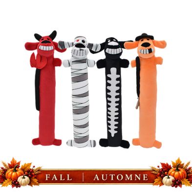 Multipet® Loofa® HALLOWEEN Assorted Characters 12" Dog Toy
