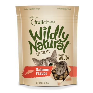 Fruitables® Wildly Natural® Salmon Flavor Cat Treat 2.5 oz