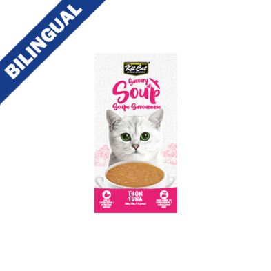 Kit Cat® Savoury Soup Tuna Wet Cat Food 6 x 50gm