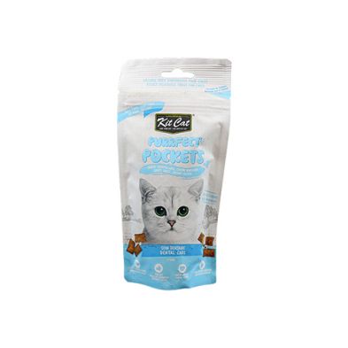 Kit Cat® Purrfect Pockets Dental Care Cat Treat 60g