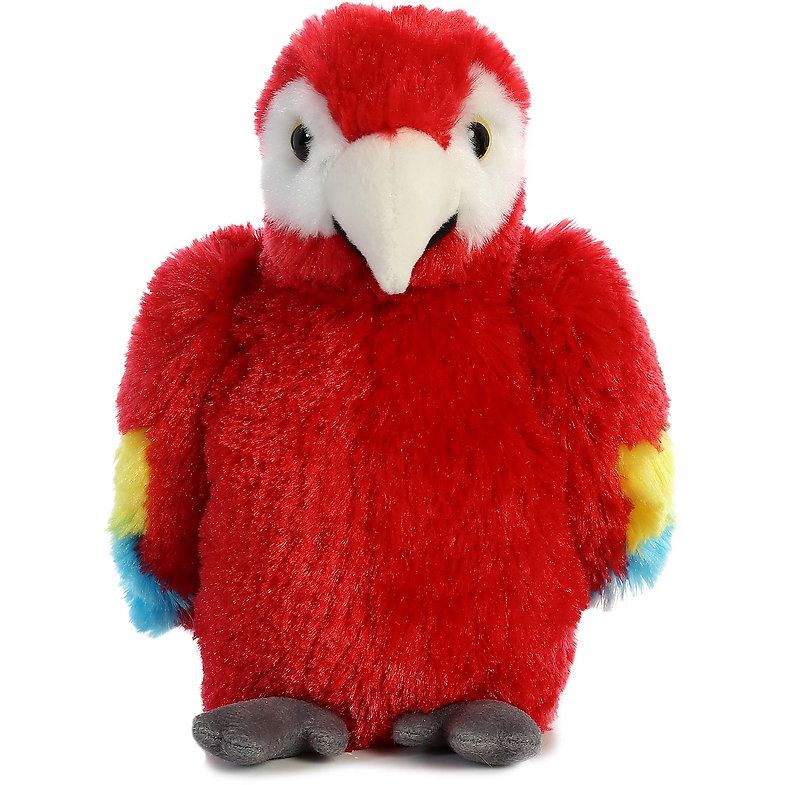 Scarlet Macaw – Mini Flopsie 8" Plush