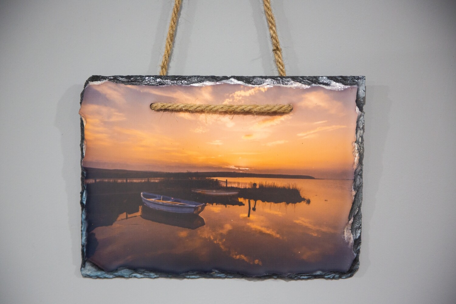 Medium Rectangle Landscape Hanging Photo Slate