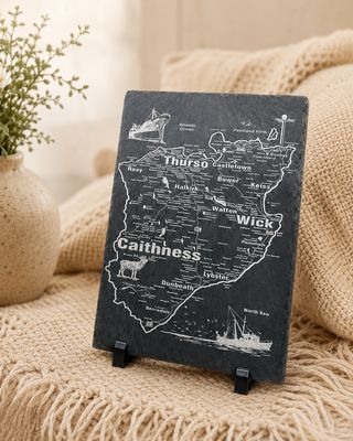 Caithness Map Slate