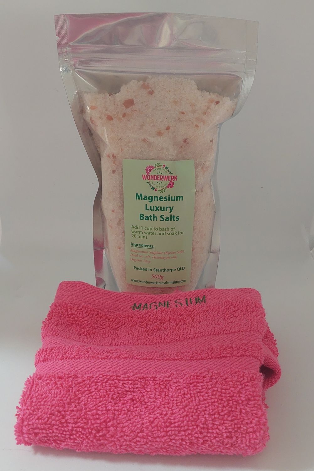LUXURY MAGNESIUM BATH SALTS 500g