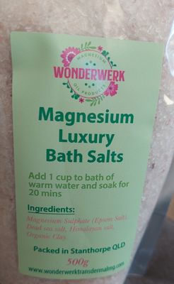 LUXURY MAGNESIUM BATH SALTS 500g