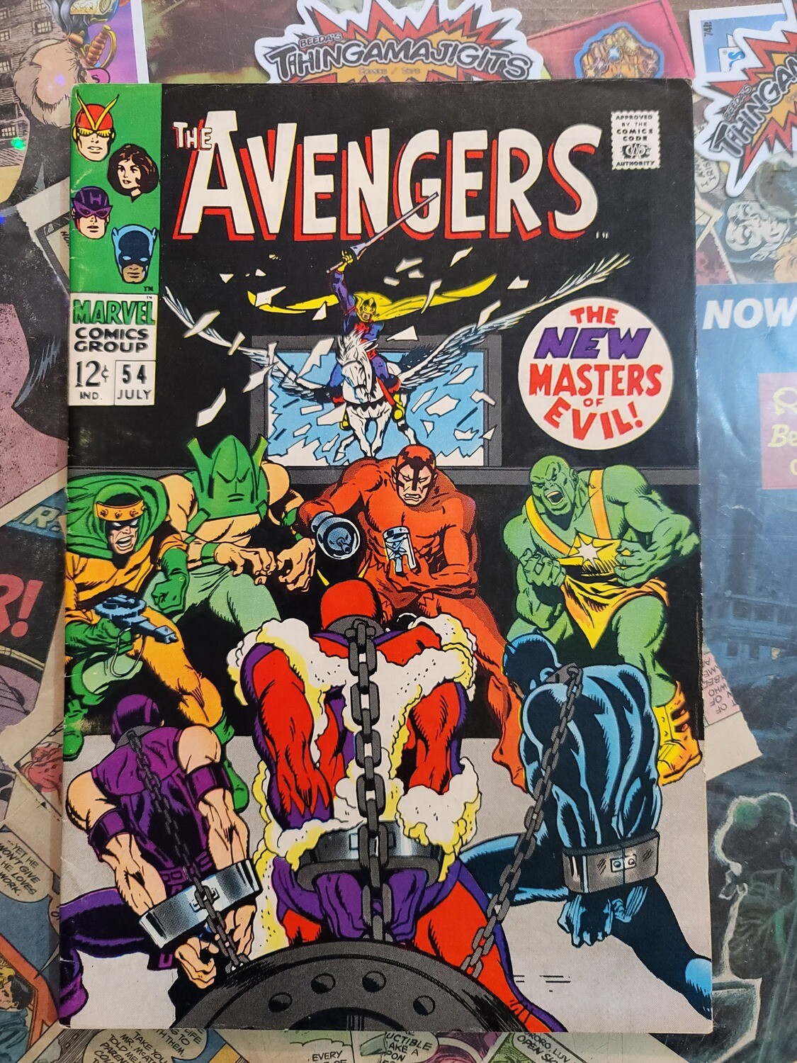 Avengers #54 Ultron Cameo, 2nd Black Knight 6.5