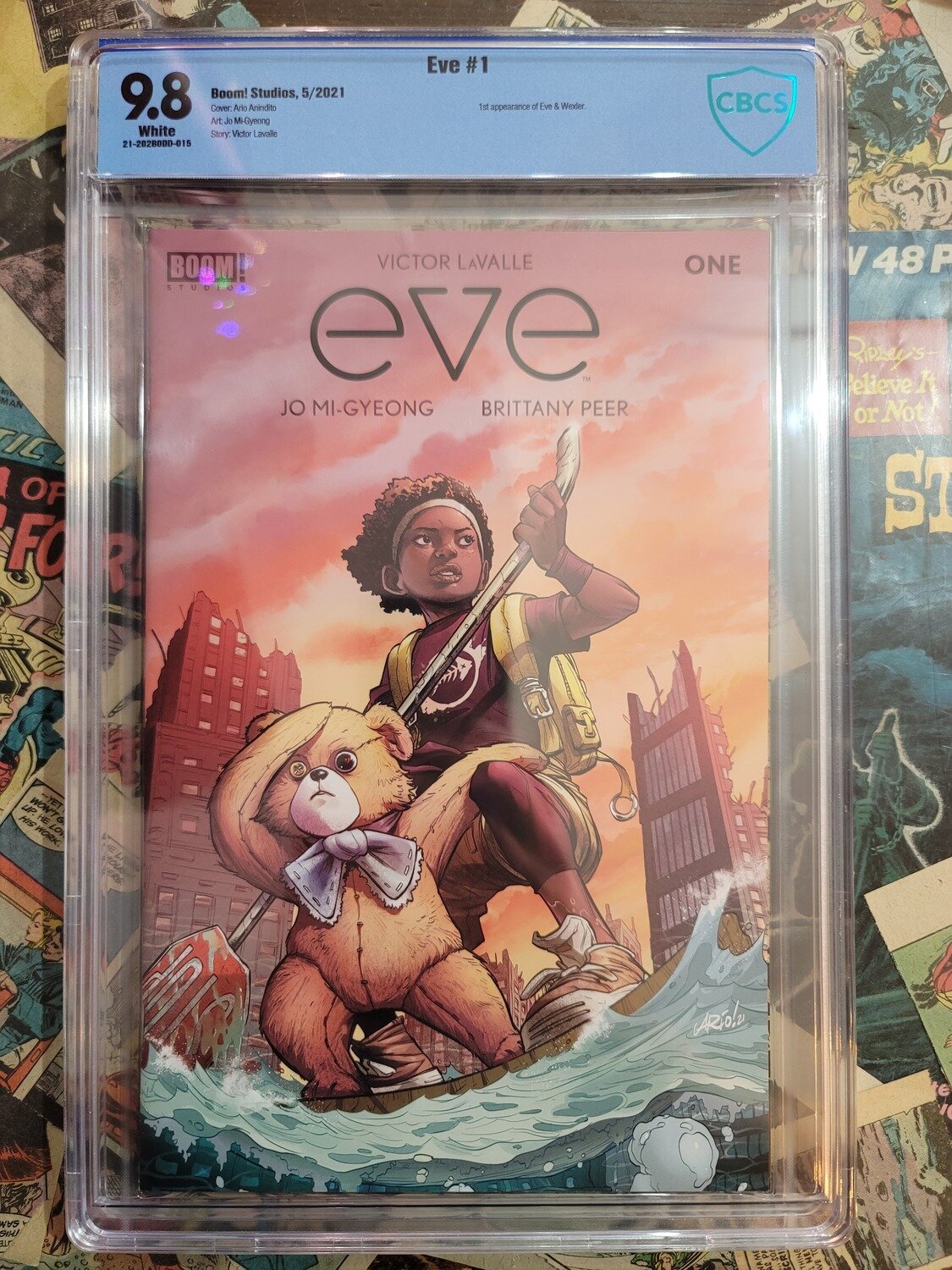 Eve #1 CBCS 9.8 Optioned Indie