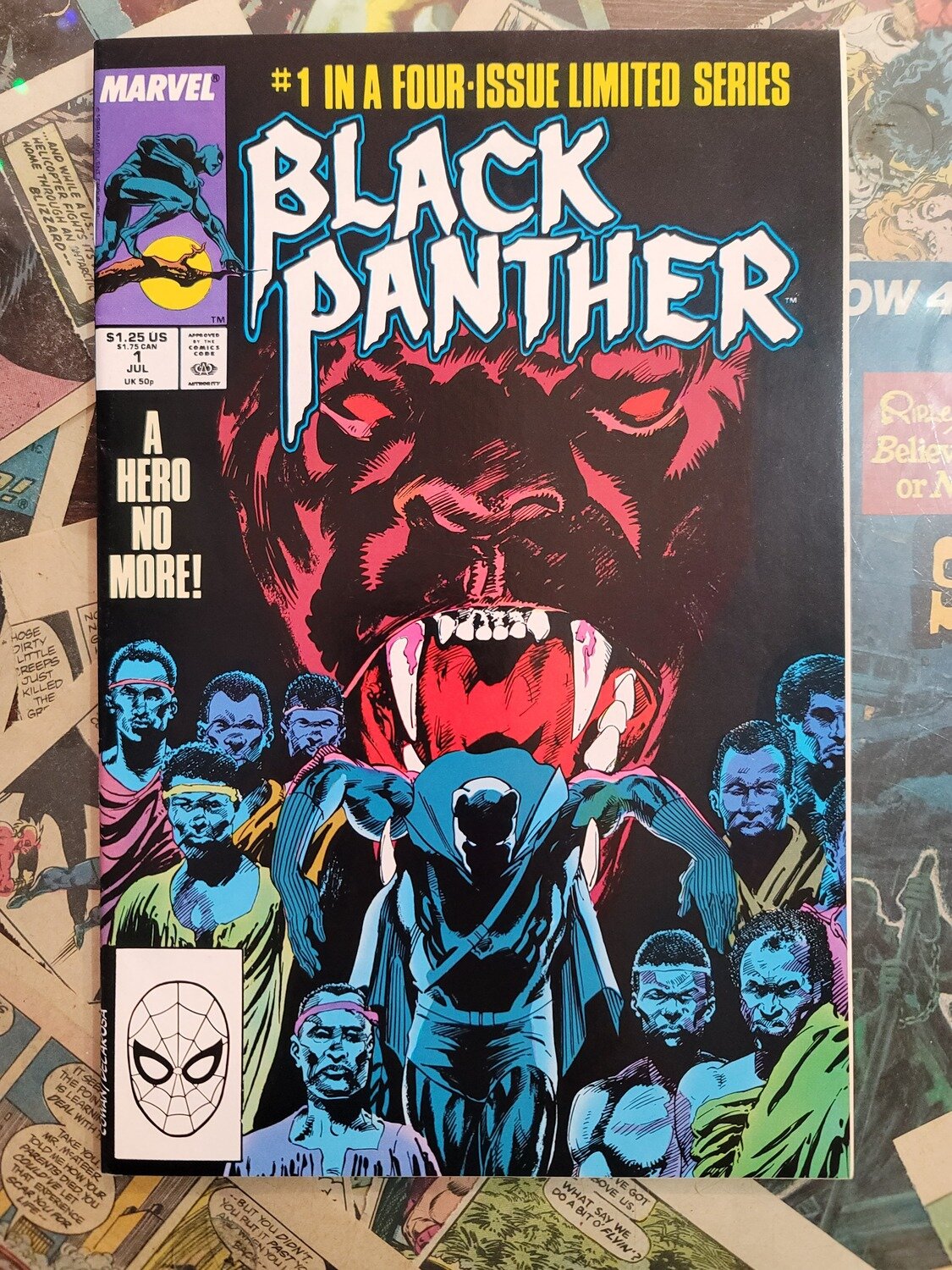 Black Panther #1 1988 mini-series 8.5