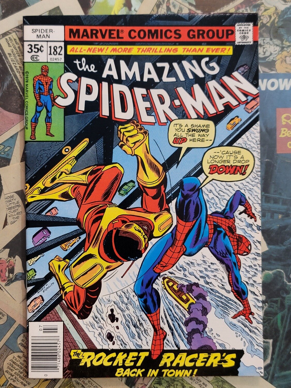 Amazing Spider-man #182 7.5 1st Jackson Weele