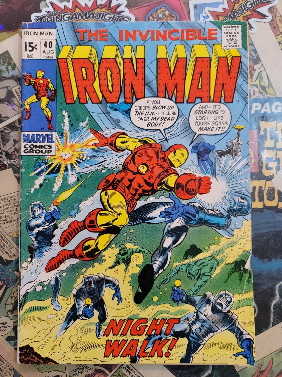 Invincible Iron Man #40 4.0 1971