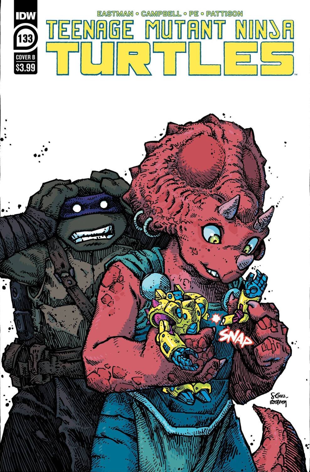 Teenage Mutant Ninja Turtles #133 Variant B (Eastman)