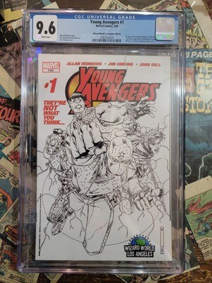 Young Avengers #1 Wizard World Excl. CGC 9.6