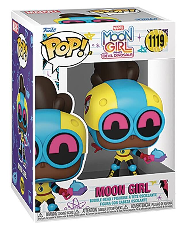 POP MARVEL MOON GIRL &amp; DEVIL DINO MOON GIRL VIN FIG