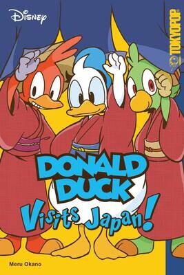 DISNEY MANGA DONALD DUCK VISITS JAPAN