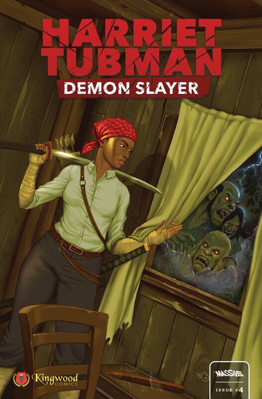 HARRIET TUBMAN DEMON SLAYER #3 CVR B BARNA EVIL DEAD HOMAGE