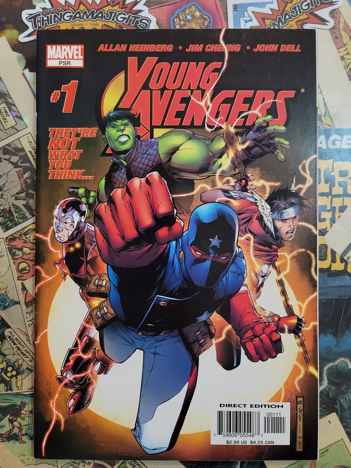 Young Avengers #1 1st Kate Bishop, Wiccan, Iron Lad Patriot 9.0