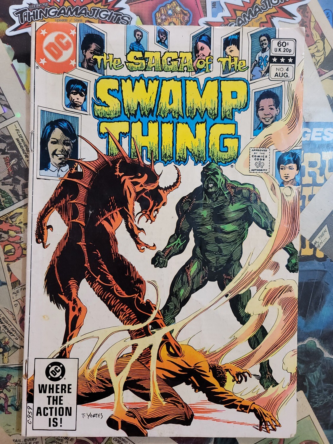 Saga of the Swamp Thing #4 4.5