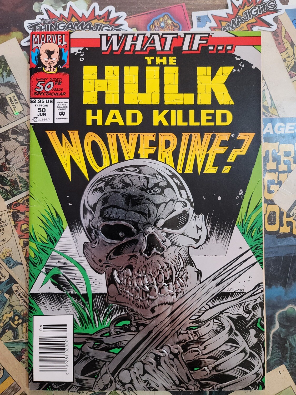 What If... Hulk Killed Wolverine #50 Newsstand 6.5