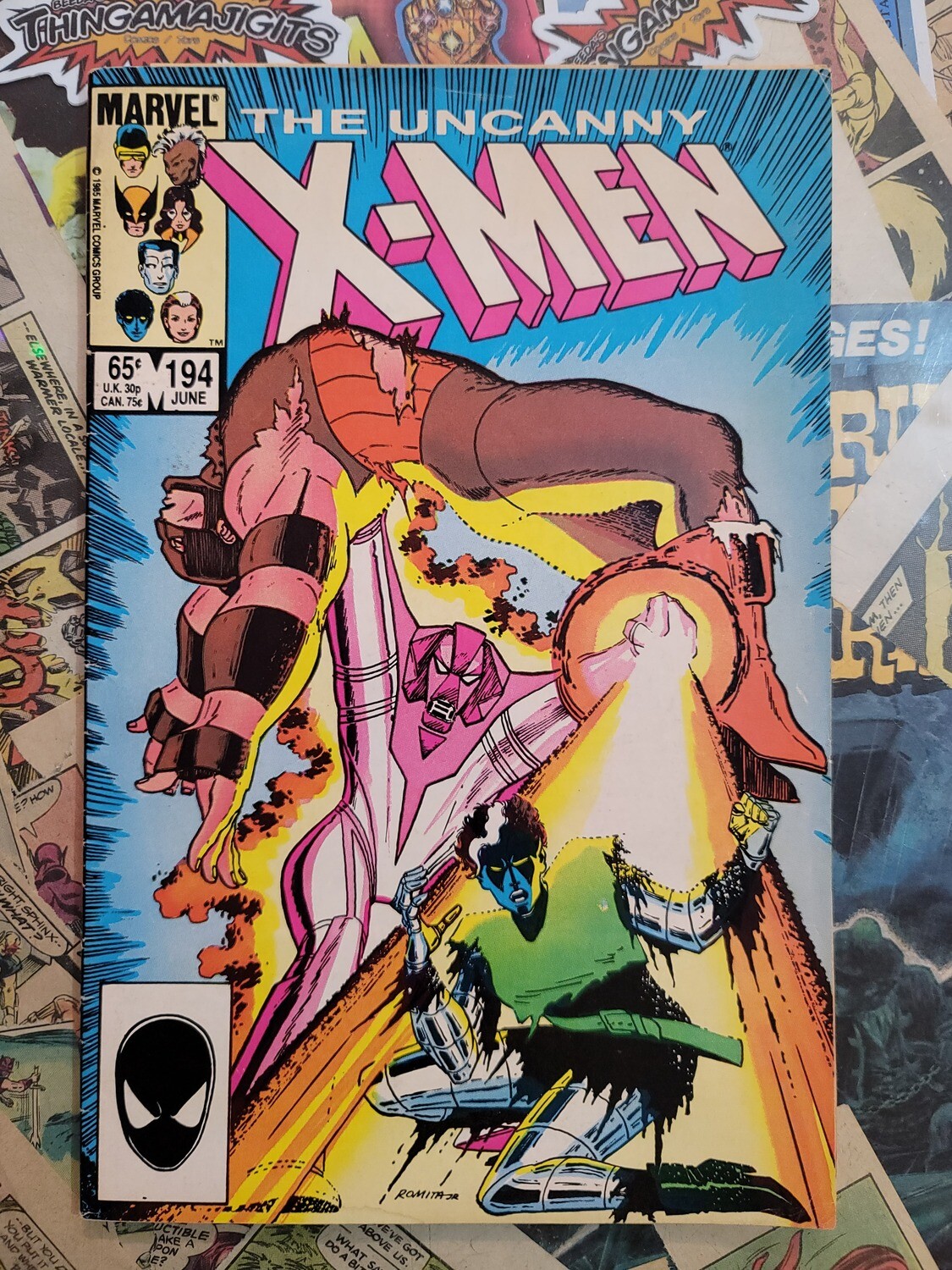 Uncanny X-Men #194 6.5 1st Von Struckers