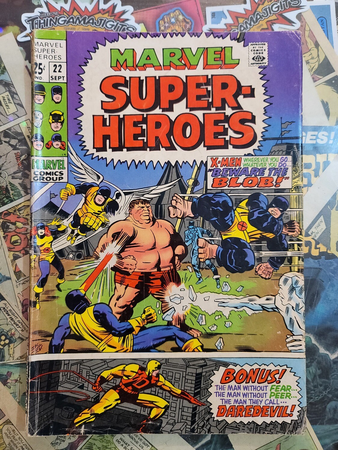 Marvel Suer-Heroes #22 4.5