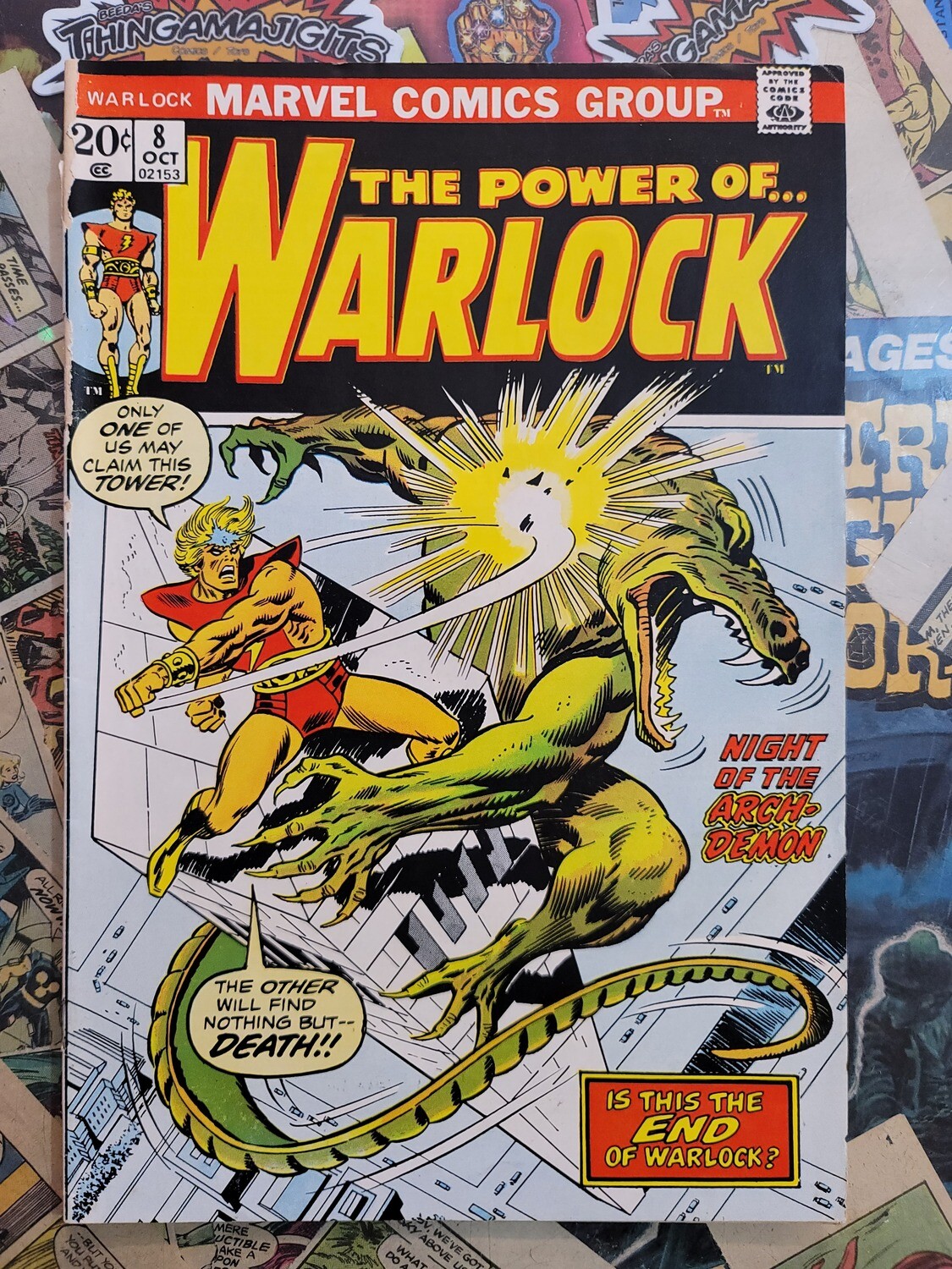 Power of Warlock #8 6.0