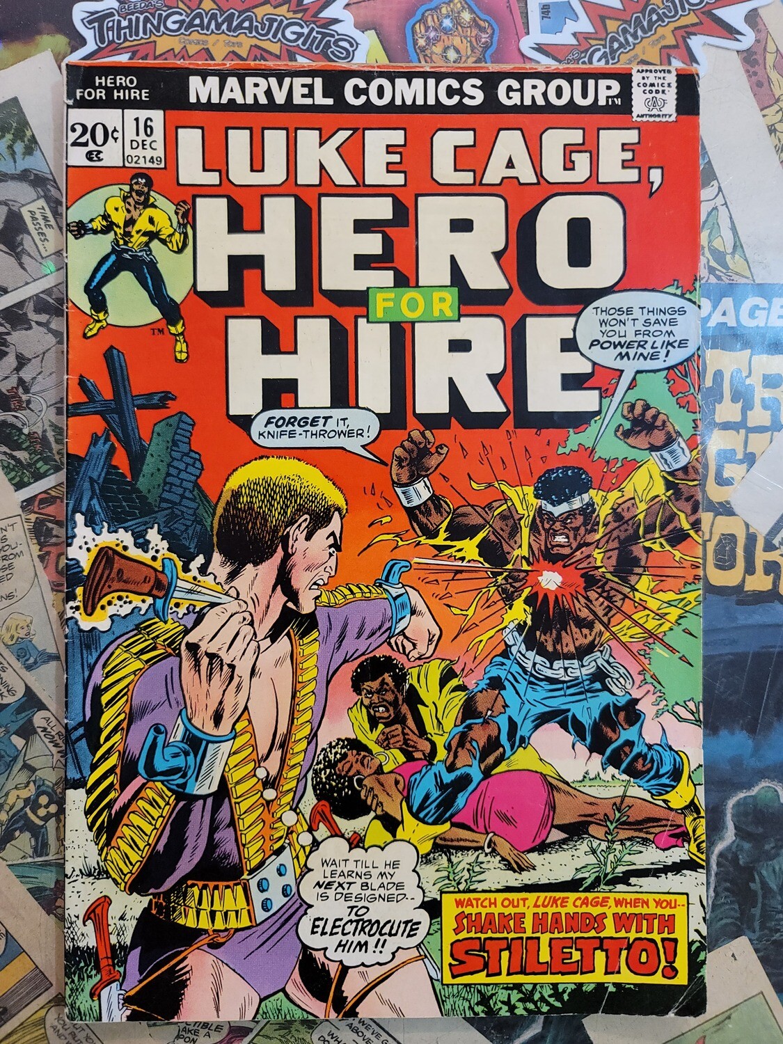 Luke Cage: Hero for Hire #16 6.0