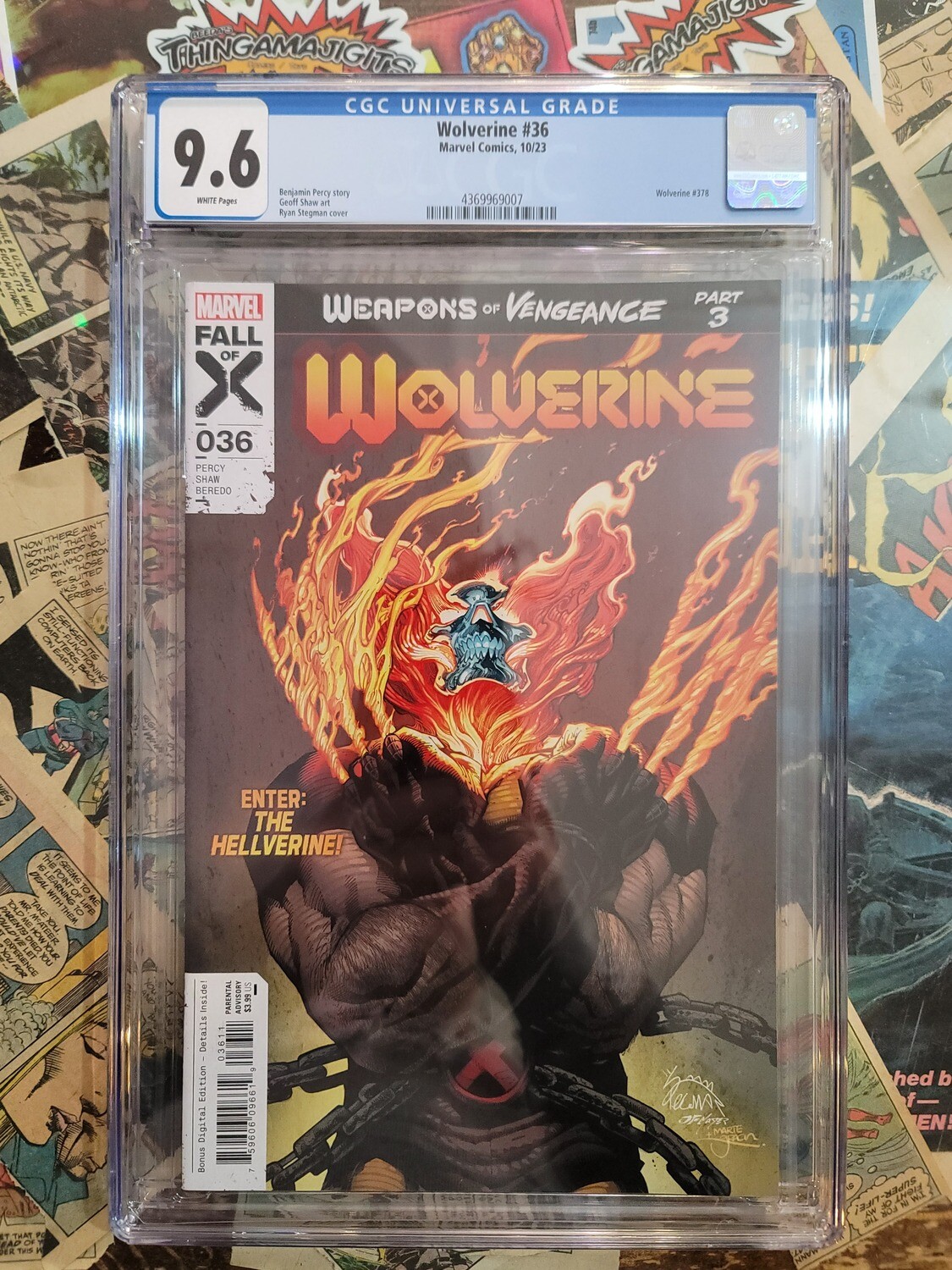 Wolverine #36 CGC 9.6 1st Hellverine