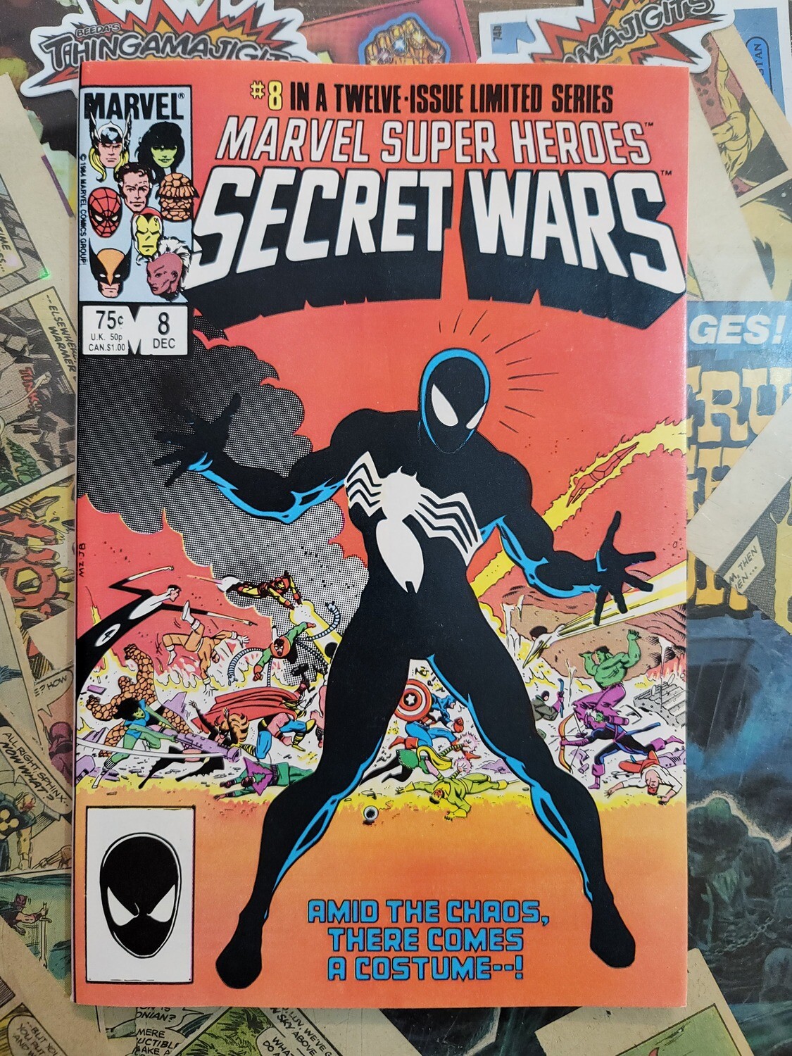 MSH Secret Wars #8 Symbiote Origin 8.0