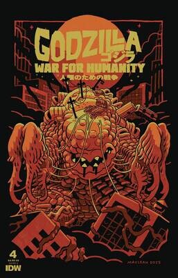 Godzilla: The War for Humanity #4 Cover A (MacLean)