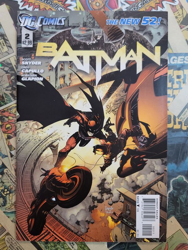 Batman #2 2011 1st Talon and mention of Court of Owls 8.0