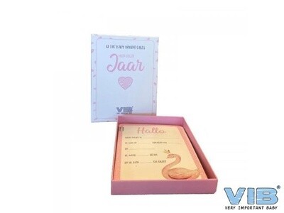 Vib box 12 kaarten Baby moments girl