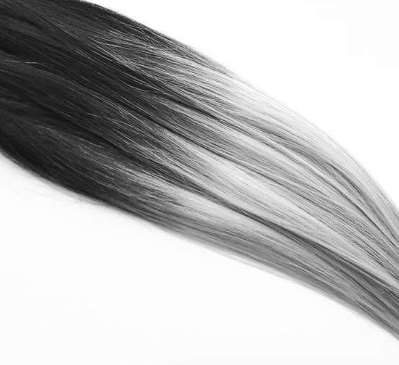 Ombre Raven/Champagner Slawisch Bonding Ombre Raven/Champagner Slawisch Bonding