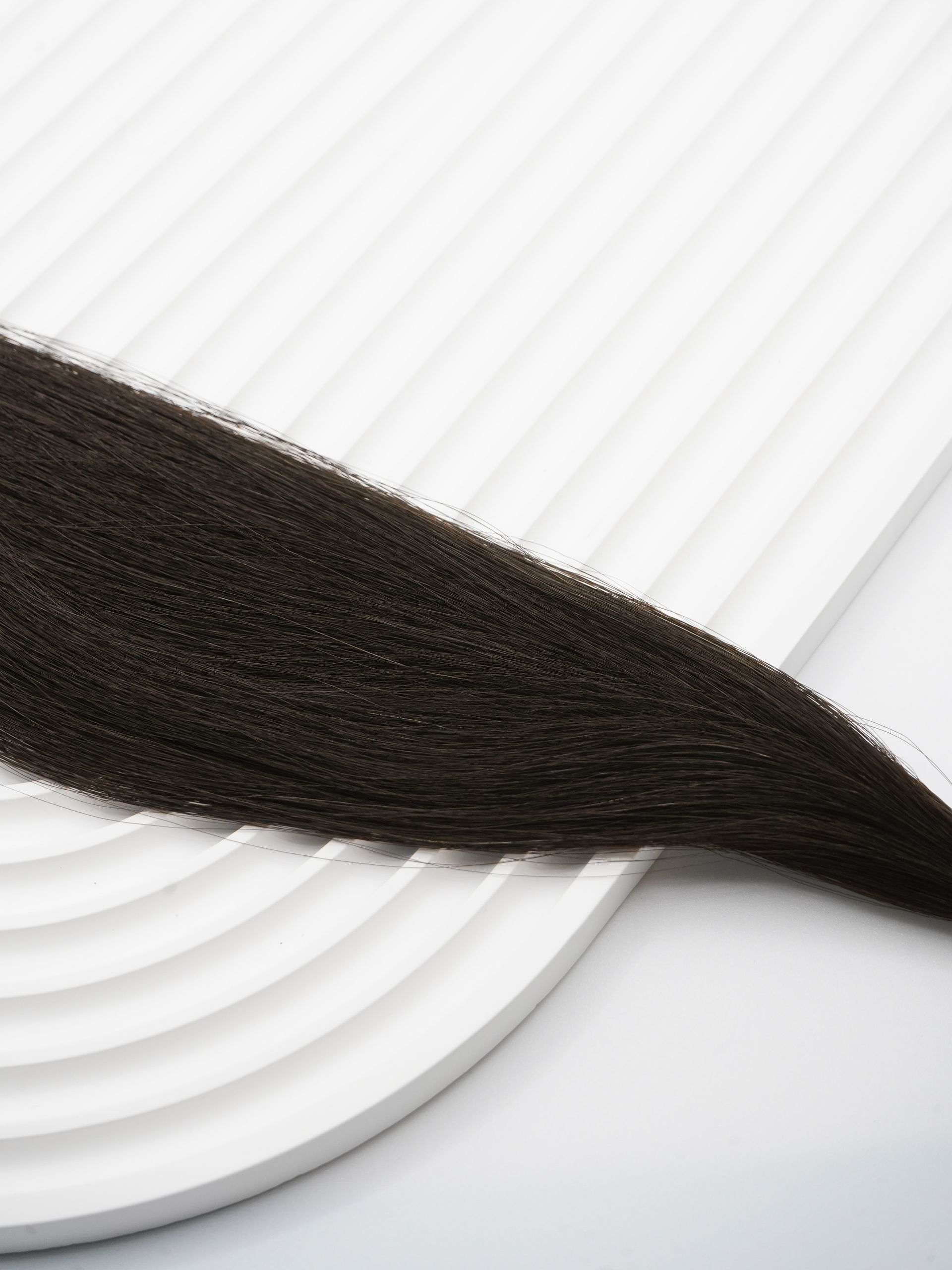 Schwarzbraun Nanotresse (25 Gr.)