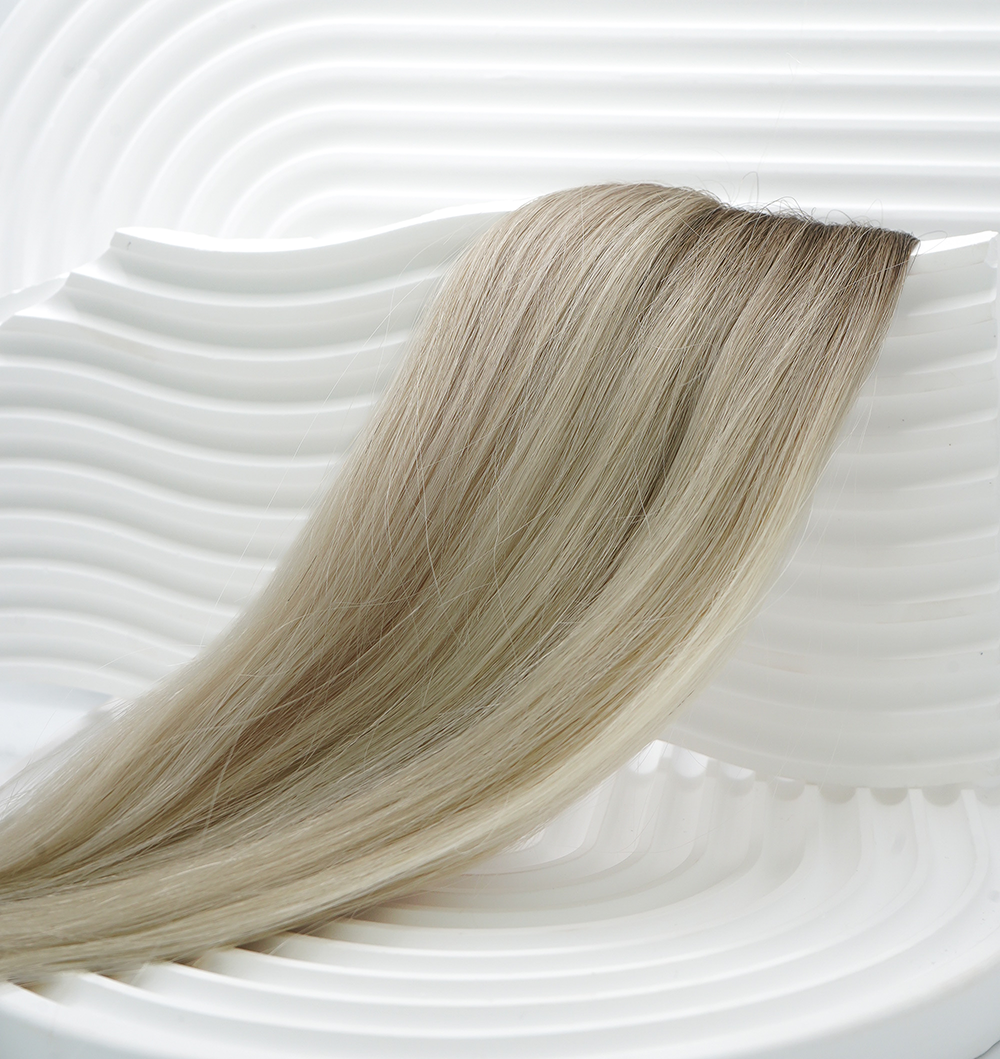 Ombre Raven/Champagner Slawisch Bonding