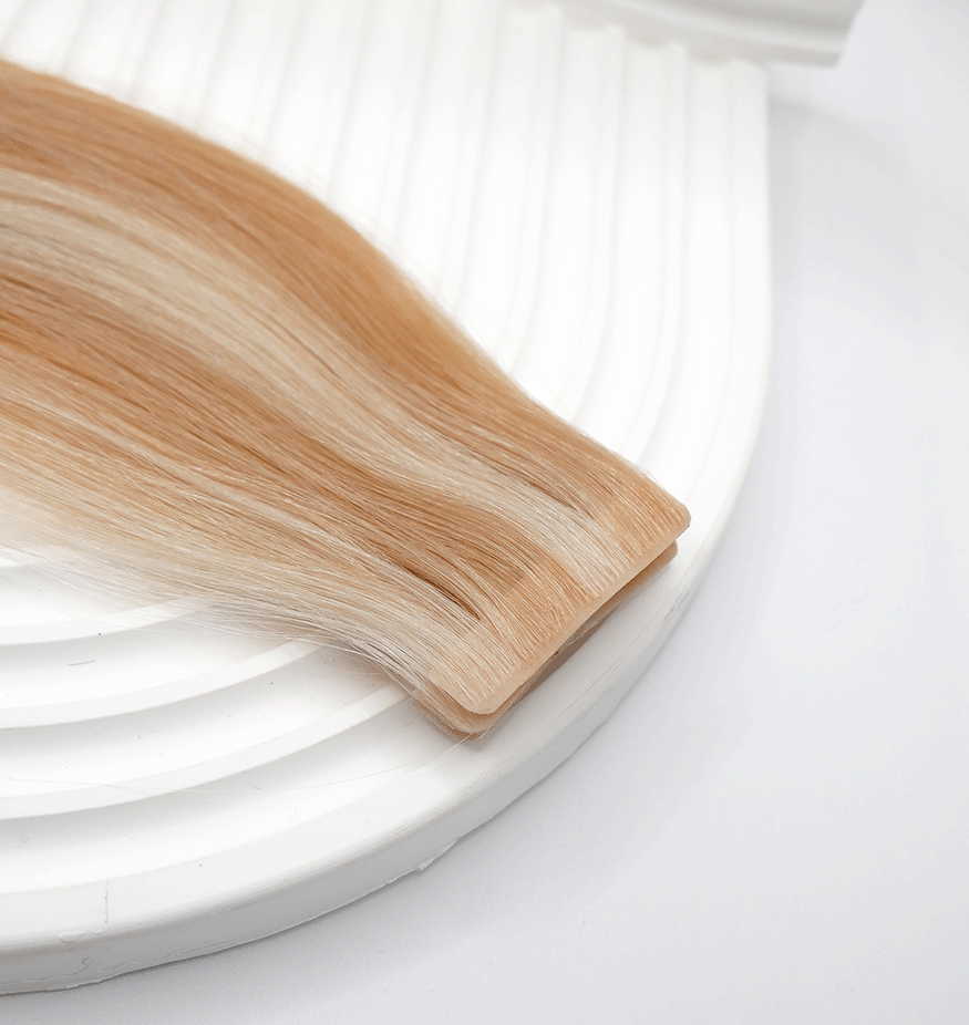 Light Copper Blond Invisible Tape