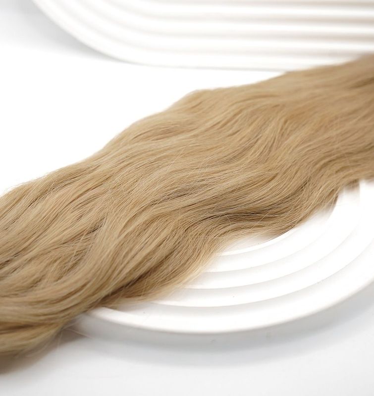 Nature Blond Root gewellte Nanotresse