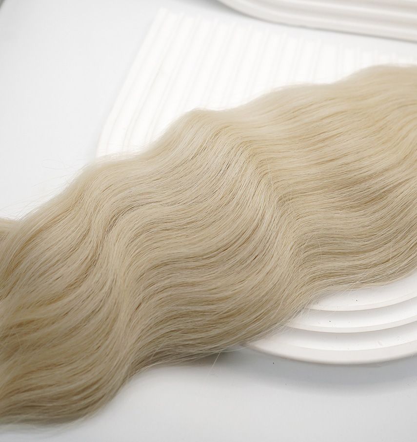 Cold Platin gewellte Nanotresse