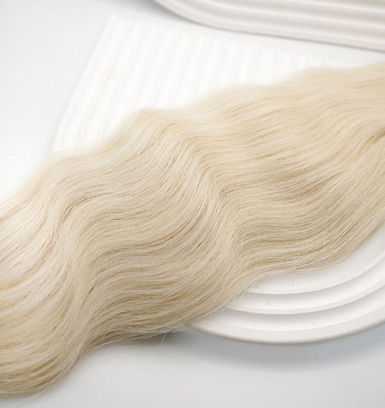 Cold Platin gewellte Nanotresse