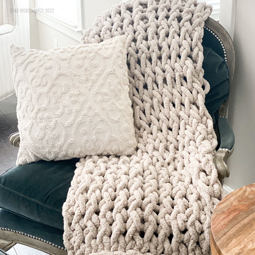 Chunky Knit Blanket