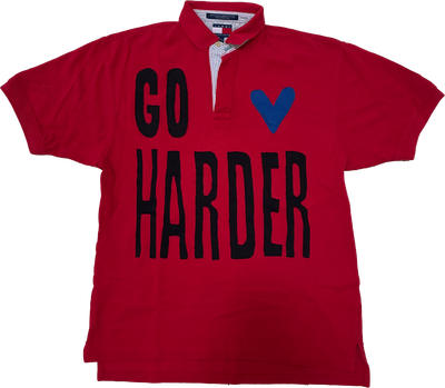 GO HARDER Polo