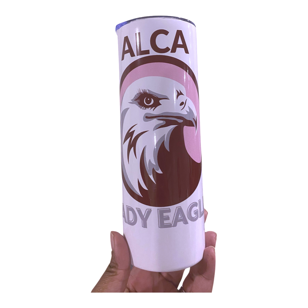 ALCA LADY EAGLES 20 OZ TUMBLER.