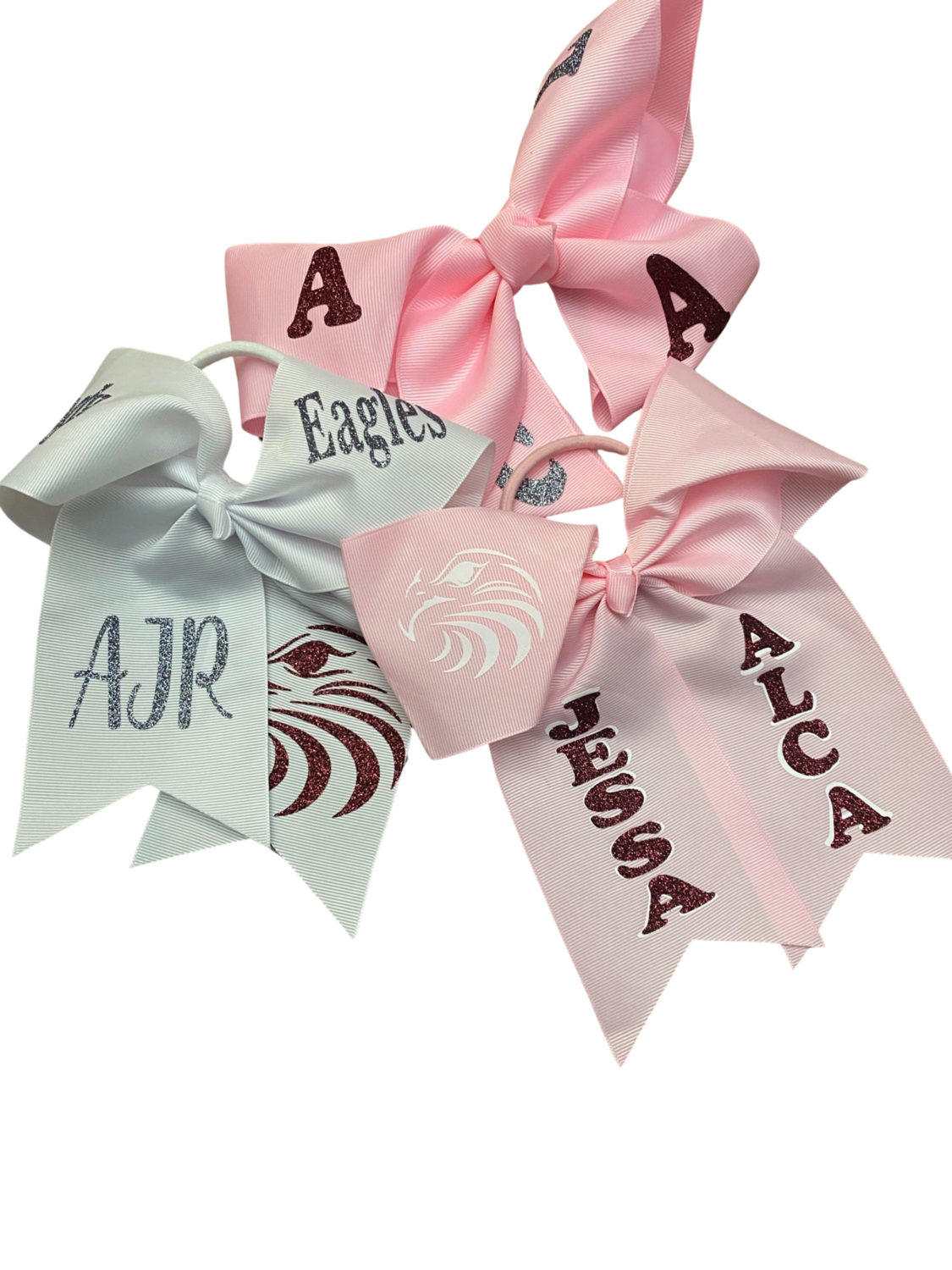 ALCA School Spirit Hair Bows Set of 3 for 30.00 plus one mystery bonus hair bow