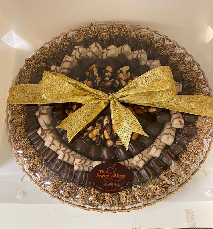 Gold Round Large Chocolate Arrangement