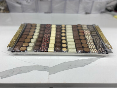 Large Mirror Tray Truffles