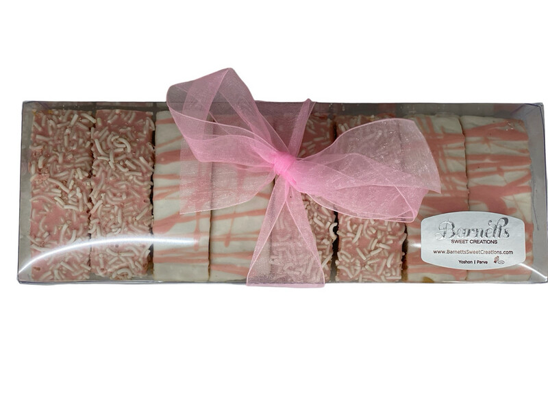Pink Biscotti Box Small